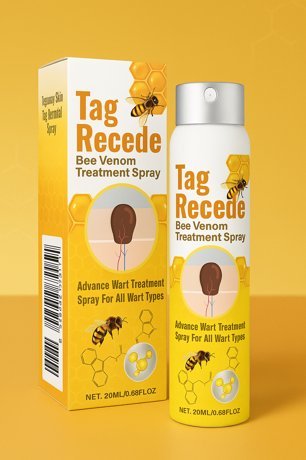 TAG RECEDE™ Eliminador de verrugas