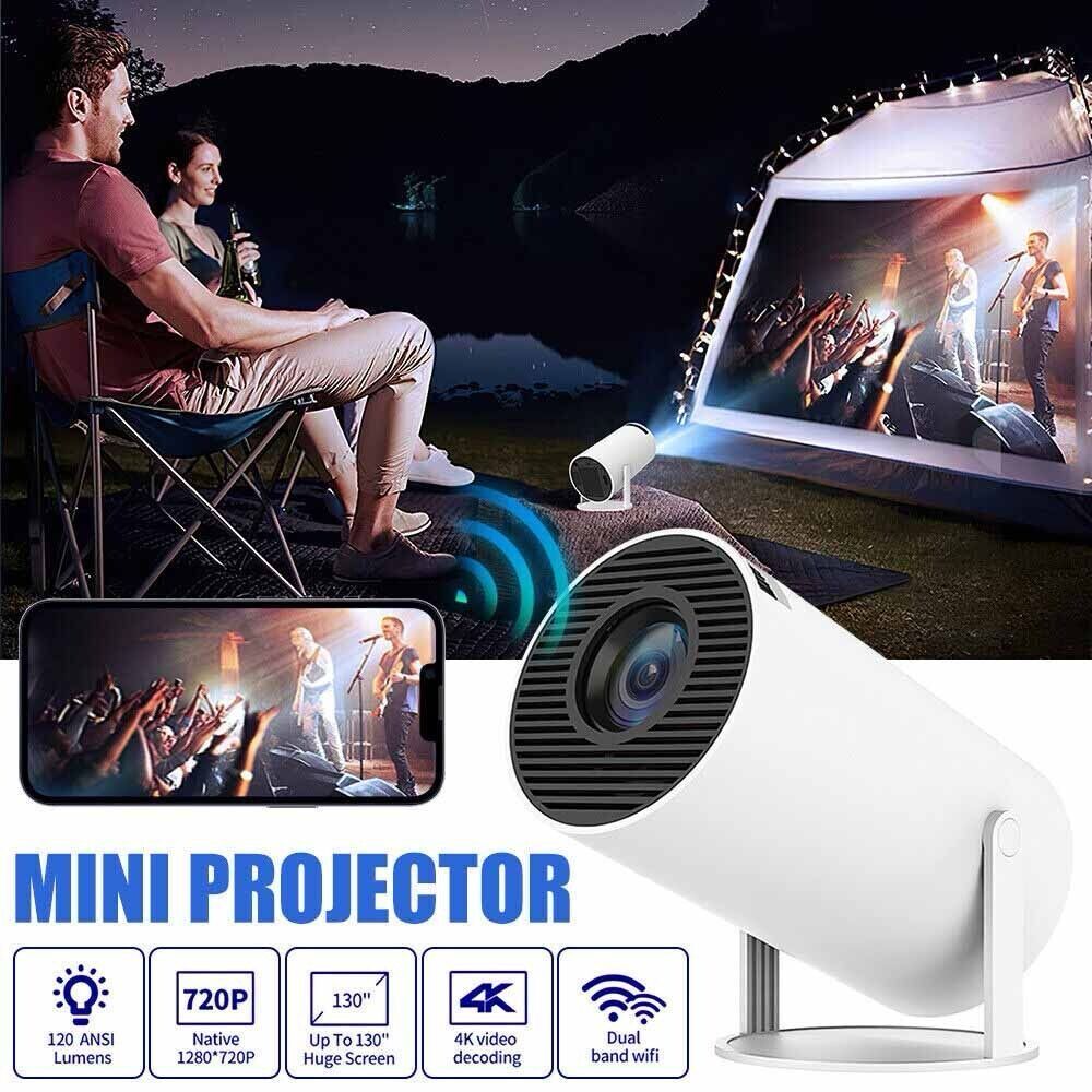 Mini Proyector - HYBeam Pro™ 4K Portátil con Android 11, WiFi & Bluetooth