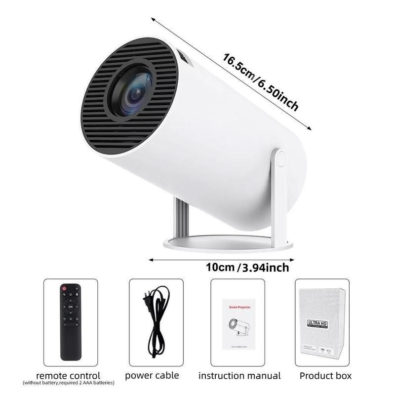Mini Proyector - HYBeam Pro™ 4K Portátil con Android 11, WiFi & Bluetooth