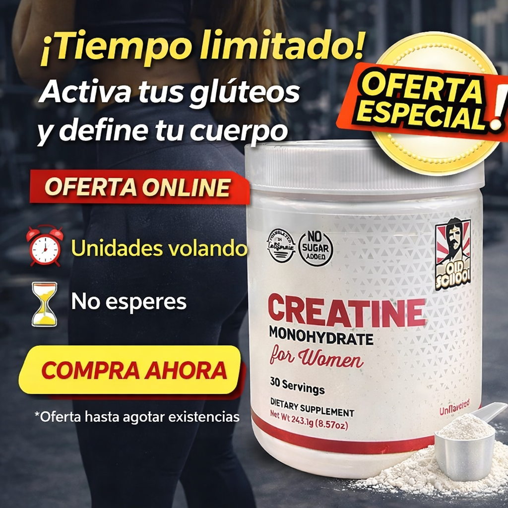 🌟 Creatina Tonificante para Mujeres