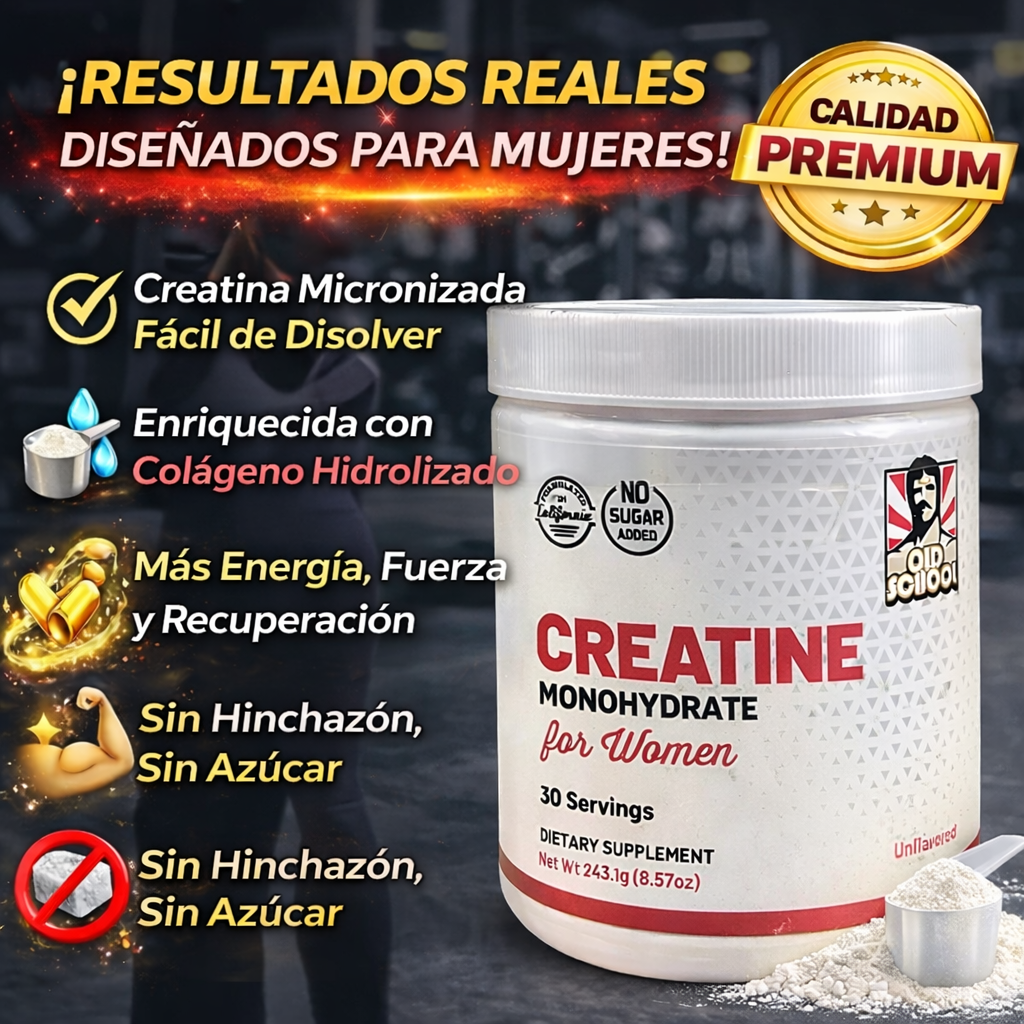 🌟 Creatina Tonificante para Mujeres